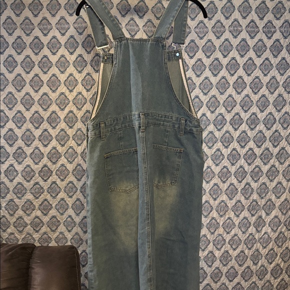 NWOT Denim Overall Dress Size Large - Picture 9 of 9